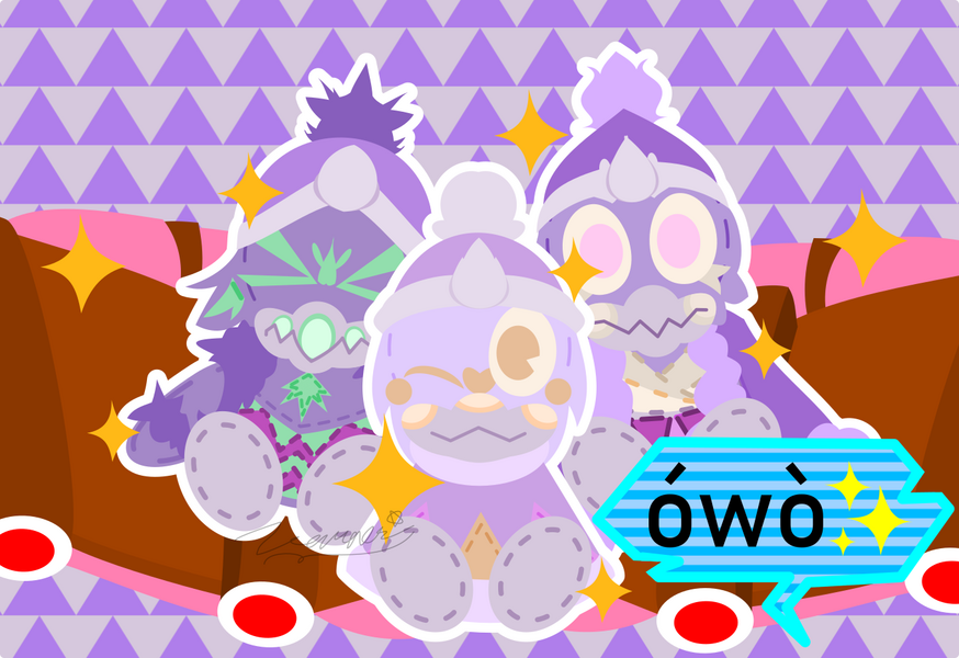 Designs by autumnleafdraws on Discord