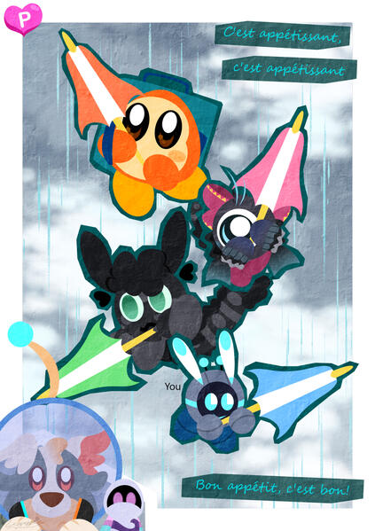 OC and design credit already in image (all in Art Fight)